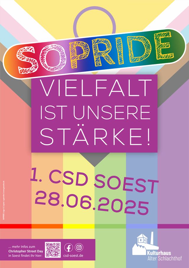 🌈 Premiere in Soest: Unser erster CSD steht an – wir sind dabei!